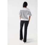 SALSA - STRIPED BRANDING T-SHIRT