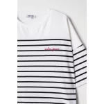 SALSA - STRIPED BRANDING T-SHIRT