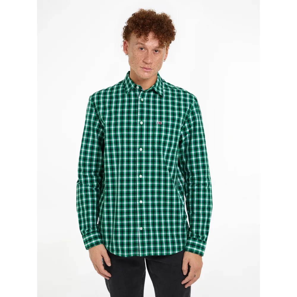 TOMMY HILFIGER - TJM REG POPLIN CHECK