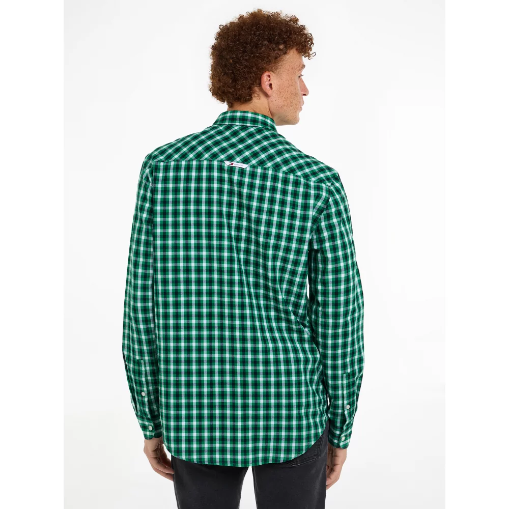 TOMMY HILFIGER - TJM REG POPLIN CHECK
