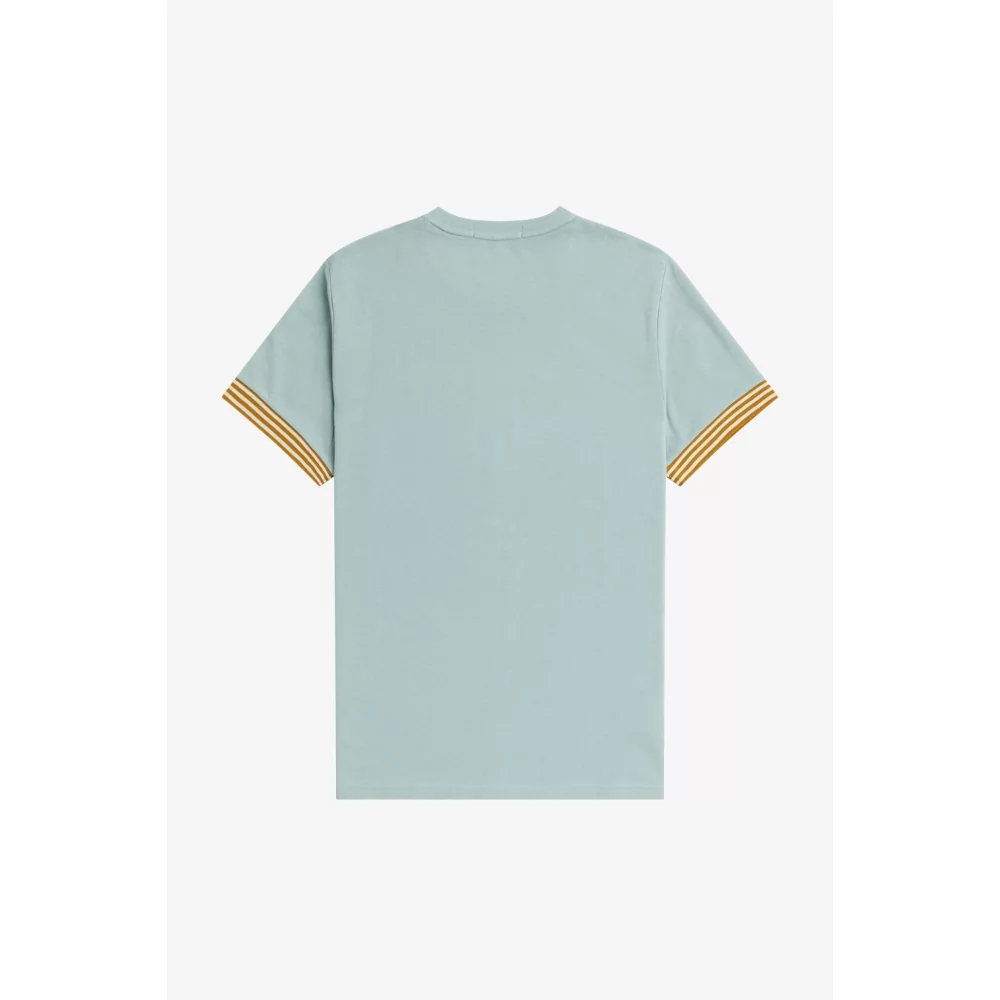 FRED PERRY - STRIPED CUFF T-SHIRT