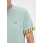 FRED PERRY - STRIPED CUFF T-SHIRT