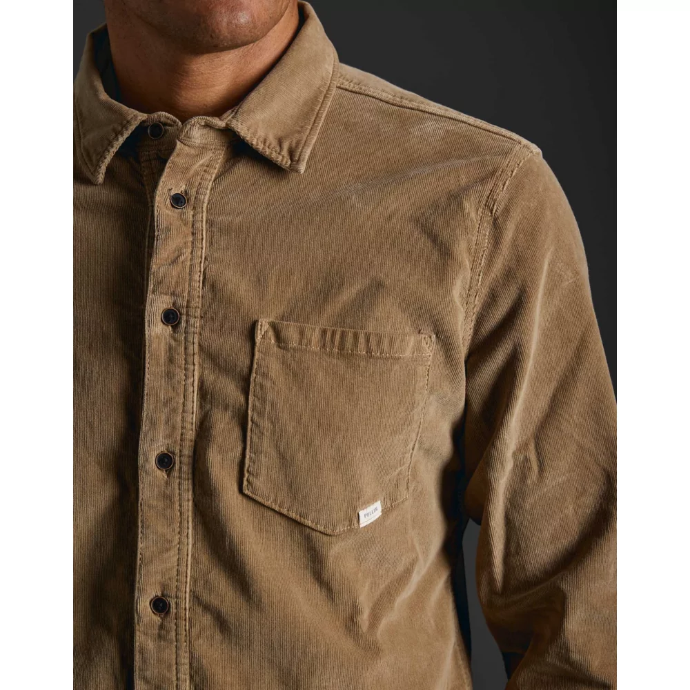 PULL IN - CHEMISE CORDUROY BEIGE