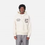 CARHARTT WIP - HOODED BROWN DUCKS SWEAT